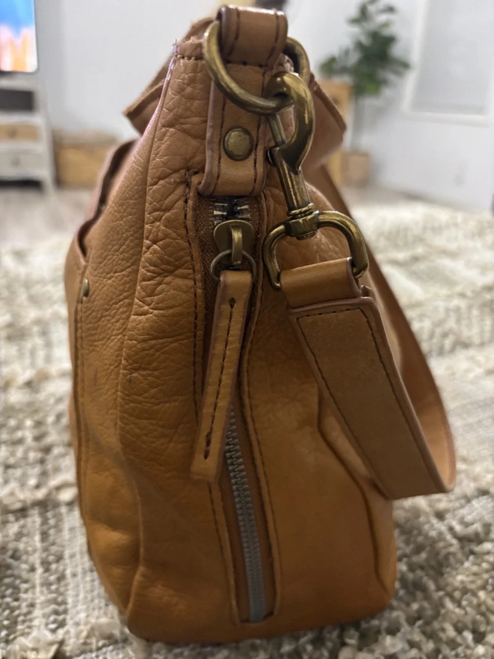 American Leather Co. Austin Classic Hobo Shoulder‎ Bag